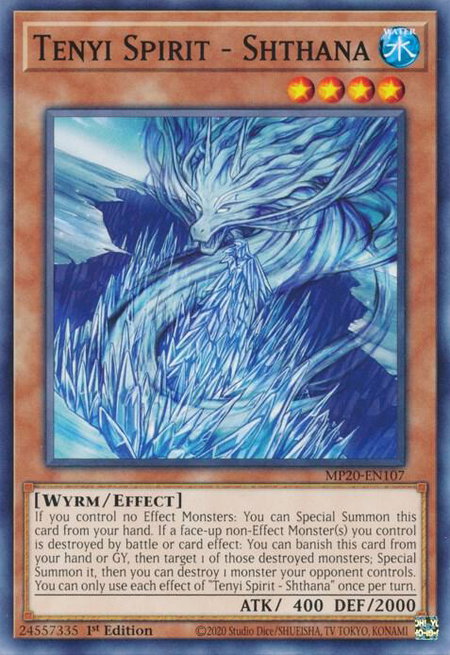 Tenyi Spirit - Shthana - 2020 Tin of Lost Memories YuGiOh trading card