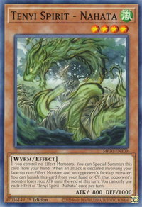 Tenyi Spirit - Nahata - 2020 Tin of Lost Memories (MP20) #MP20-EN109 - Common / Short Print YuGiOh Trading Card