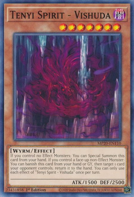 Tenyi Spirit - Vishuda - 2020 Tin of Lost Memories YuGiOh trading card