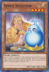 Spirit Sculptor - 2020 Tin of Lost Memories (MP20) #MP20-EN116 - Rare YuGiOh Trading Card