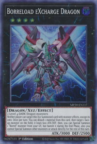 Borreload eXcharge Dragon - 2020 Tin of Lost Memories (MP20) #MP20-EN117 - Super Rare YuGiOh Trading Card