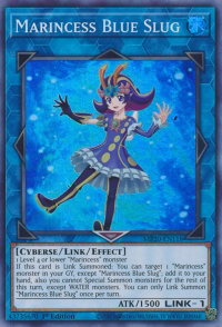 Marincess Blue Slug - 2020 Tin of Lost Memories (MP20) #MP20-EN118 - Super Rare YuGiOh Trading Card