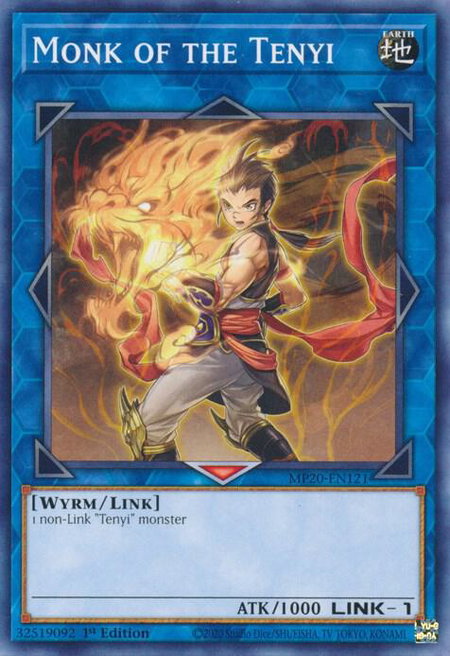 Monk of the Tenyi - 2020 Tin of Lost Memories YuGiOh trading card