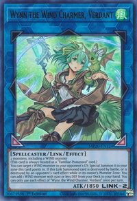 Wynn the Wind Charmer, Verdant - 2020 Tin of Lost Memories (MP20) #MP20-EN124 - Ultra Rare YuGiOh Trading Card
