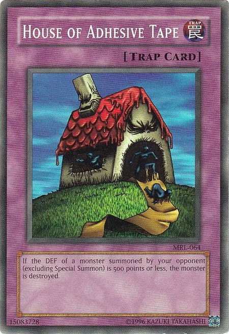 House of Adhesive Tape - Magic Ruler YuGiOh trading card