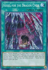 Vessel for the Dragon Cycle - 2020 Tin of Lost Memories (MP20) #MP20-EN131 - Common / Short Print YuGiOh Trading Card