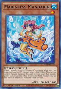 Marincess Mandarin - 2020 Tin of Lost Memories (MP20) #MP20-EN147 - Common / Short Print YuGiOh Trading Card