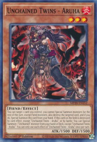 Unchained Twins - Aruha - 2020 Tin of Lost Memories (MP20) #MP20-EN152 - Common / Short Print YuGiOh Trading Card