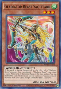 Gladiator Beast Sagittarii - 2020 Tin of Lost Memories (MP20) #MP20-EN155 - Common / Short Print YuGiOh Trading Card