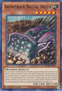 Infinitrack Brutal Dozer - 2020 Tin of Lost Memories (MP20) #MP20-EN162 - Common / Short Print YuGiOh Trading Card