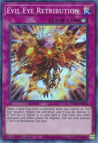 Evil Eye Retribution - 2020 Tin of Lost Memories (MP20) #MP20-EN244 - Super Rare YuGiOh Trading Card
