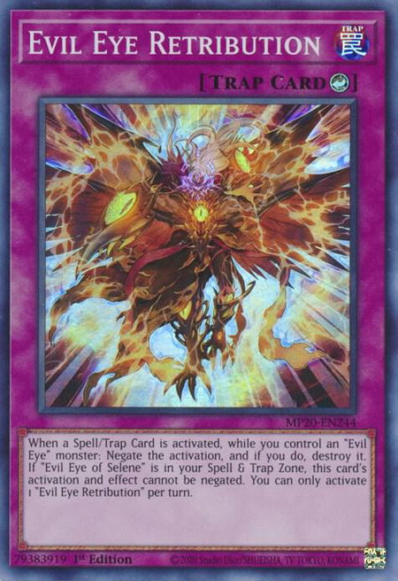 Evil Eye Retribution - 2020 Tin of Lost Memories YuGiOh trading card