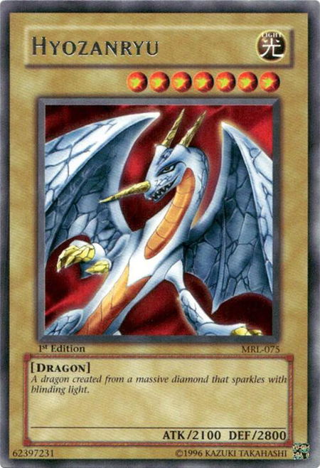 Hyozanryu - Magic Ruler YuGiOh trading card