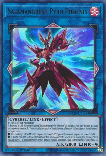 Salamangreat Pyro Phoenix - 2020 Tin of Lost Memories YuGiOh trading card