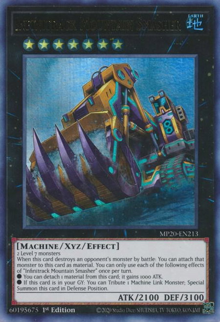 Infinitrack Mountain Smasher - 2020 Tin of Lost Memories YuGiOh trading card