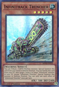 Infinitrack Trencher - 2020 Tin of Lost Memories (MP20) #MP20-EN210 - Super Rare YuGiOh Trading Card