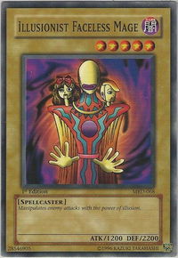 Illusionist Faceless Mage - Metal Raiders (MRD) #MRD-068 - Common / Short Print YuGiOh Trading Card