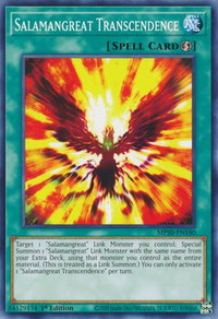 Salamangreat Transcendence - 2020 Tin of Lost Memories (MP20) #MP20-EN180 - Common / Short Print YuGiOh Trading Card