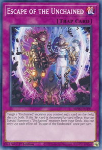 Escape of the Unchained - 2020 Tin of Lost Memories (MP20) #MP20-EN191 - Common / Short Print YuGiOh Trading Card