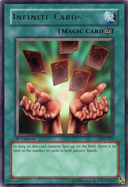 Infinite Cards - Labyrinth of Nightmare YuGiOh trading card