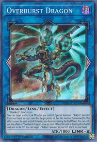 Overburst Dragon - 2020 Tin of Lost Memories (MP20) #MP20-EN200 - Super Rare YuGiOh Trading Card