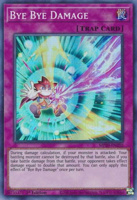 Bye Bye Damage - 2020 Tin of Lost Memories YuGiOh trading card