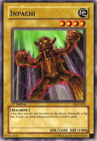 Inpachi - Pharaonic Guardian (PGD) #PGD-055 - Common / Short Print YuGiOh Trading Card
