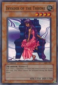 Invader of the Throne - Magic Ruler (MRL-EN) #MRL-026 - Super Rare YuGiOh Trading Card