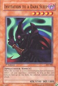 Invitation to a Dark Sleep - Pharaoh's Servant (PSV) #PSV-082 - Common / Short Print YuGiOh Trading Card