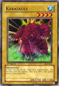 Kabazauls - Pharaonic Guardian (PGD) #PGD-054 - Common / Short Print YuGiOh Trading Card