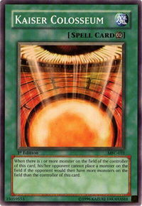 Kaiser Colosseum - Magician's Force (MFC) #MFC-031 - Common / Short Print YuGiOh Trading Card