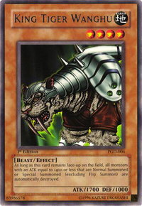 King Tiger Wanghu - Pharaonic Guardian (PGD) #PGD-004 - Rare YuGiOh Trading Card