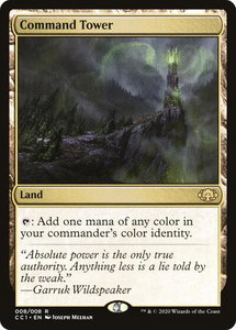 Command Tower - Commander Collection: Green (CC1) #8 - Rare Magic: The Gathering Trading Card