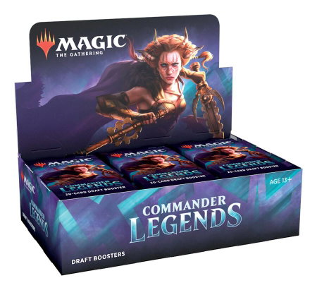 Commander Legends - Draft Booster Box trading card from Commander Legends Commander Legends - Draft Booster Box - Commander Legends Magic: The Gathering trading card