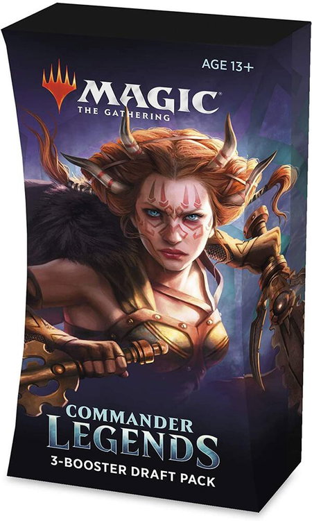 Commander Legends - 3-Booster Draft Pack trading card from Commander Legends Commander Legends - 3-Booster Draft Pack - Commander Legends Magic: The Gathering trading card