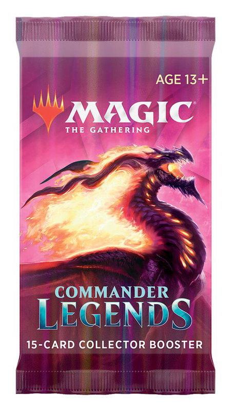 Commander Legends - Collector Booster Pack trading card from Commander Legends Commander Legends - Collector Booster Pack - Commander Legends Magic: The Gathering trading card