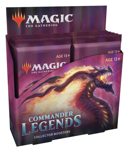 Commander Legends - Collector Booster Display trading card from Commander Legends Commander Legends - Collector Booster Display - Commander Legends Magic: The Gathering trading card
