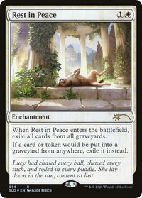 Rest in Peace - Secret Lair Drop Series (SLD) #96 - Rare Magic: The Gathering Trading Card