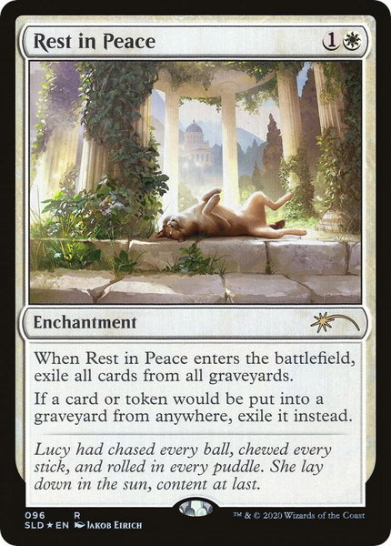 Rest in Peace - Secret Lair Drop Series Magic: The Gathering trading card