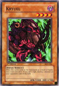 Kryuel - Pharaonic Guardian (PGD) #PGD-006 - Common / Short Print YuGiOh Trading Card