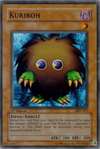 Kuriboh - Metal Raiders (MRD) #MRD-071 - Super Rare YuGiOh Trading Card