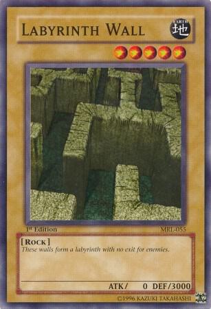 Labyrinth Wall - Magic Ruler YuGiOh trading card