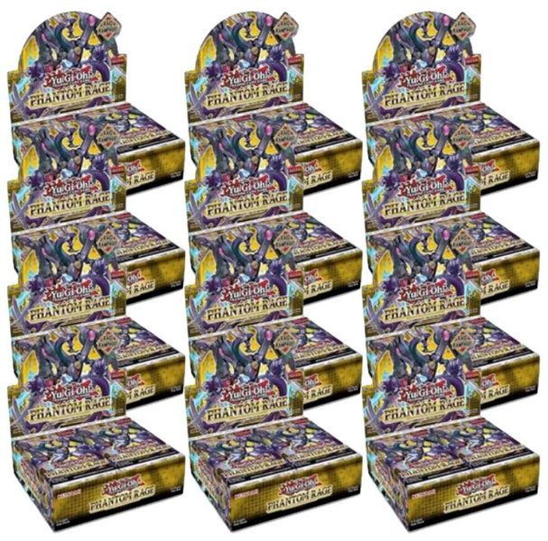 Phantom Rage Booster Box Case [1st Edition] - Phantom Rage YuGiOh trading card