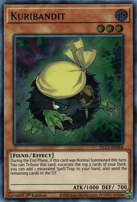 Kuribandit - Dragons of Legend: The Complete Series YuGiOh trading card