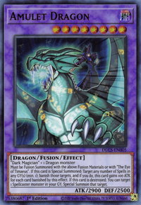 Amulet Dragon - Dragons of Legend: The Complete Series (DLCS) #DLCS-EN005 - Ultra Rare YuGiOh Trading Card