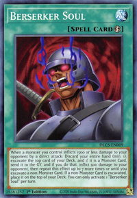 Berserker Soul - Dragons of Legend: The Complete Series (DLCS) #DLCS-EN009 - Common / Short Print YuGiOh Trading Card