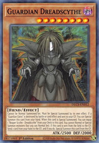Guardian Dreadscythe - Dragons of Legend: The Complete Series (DLCS) #DLCS-EN012 - Common / Short Print YuGiOh Trading Card
