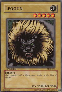 Leogun - Metal Raiders (MRD) #MRD-033 - Common / Short Print YuGiOh Trading Card