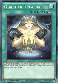 Guarded Treasure - Dragons of Legend: The Complete Series (DLCS) #DLCS-EN015 - Common / Short Print YuGiOh Trading Card