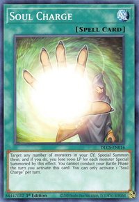 Soul Charge - Dragons of Legend: The Complete Series (DLCS) #DLCS-EN016 - Common / Short Print YuGiOh Trading Card